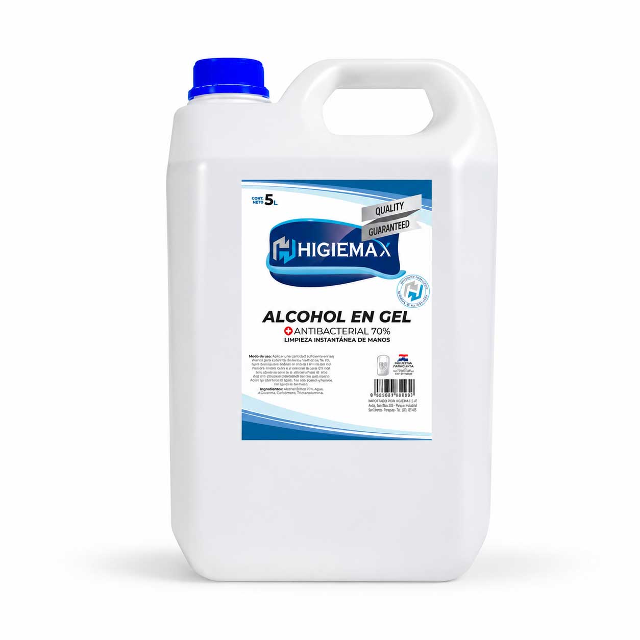 Alcohol en gel estándar